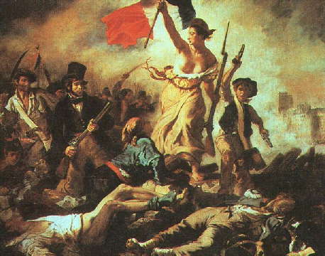 La Libert� guidant le peuple (1830) - Eug�ne Delacroix